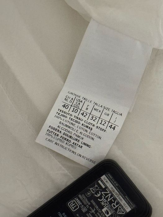 Płaszcz MaxMara M bialy designer śliczny hit damski