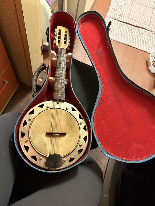 Banjolim antigo 1900|1915 com caixa original