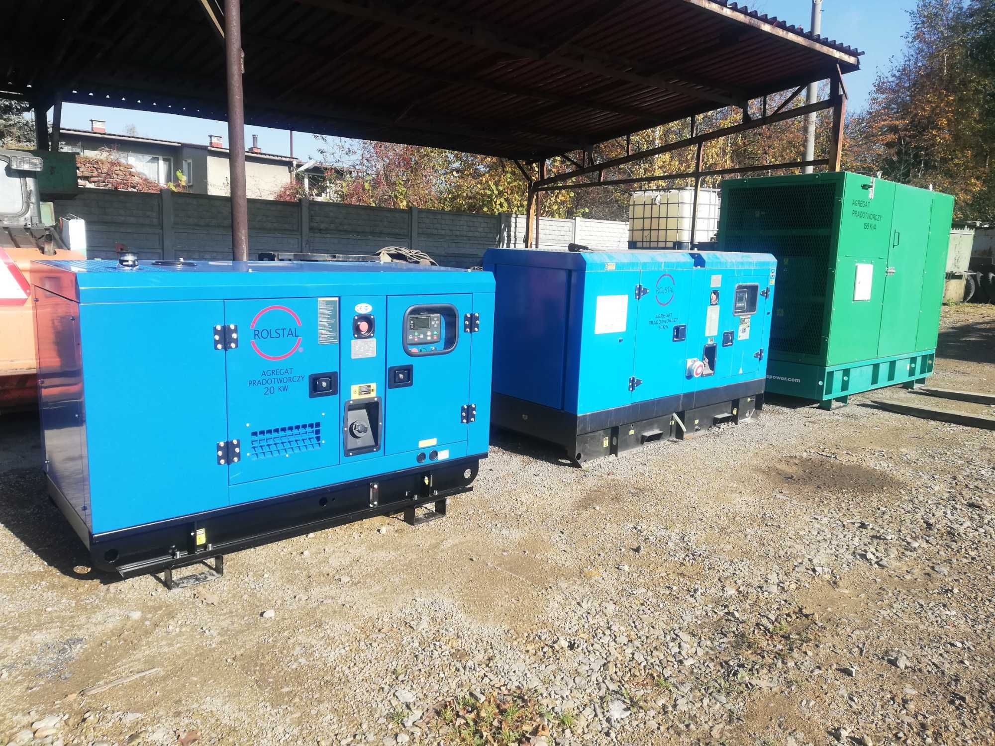 Agregat prądotwórczy 30 KW wynajem