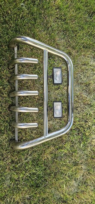 Orurowanie zderzaka przedniego nissan Pathfinder r51 kangur  halogeny