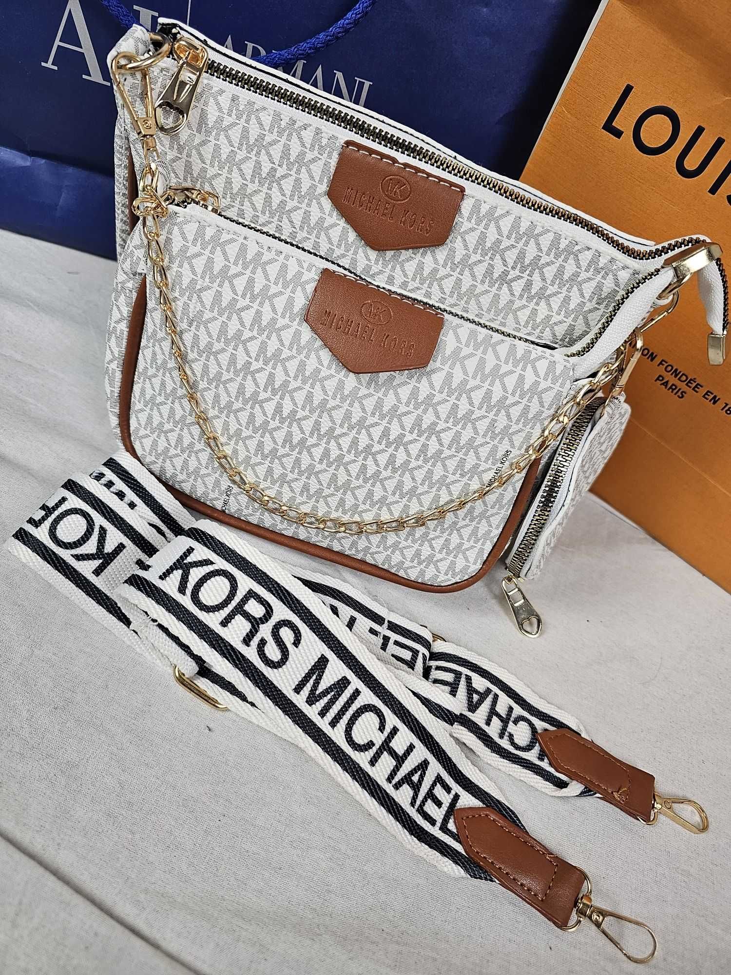 Torba damska Michael Kors  3in1 nowość torebka logowana hit