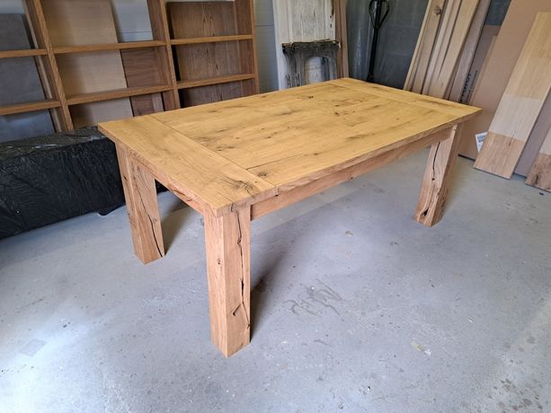 Stół debowy naturalny 180cm x 100cm