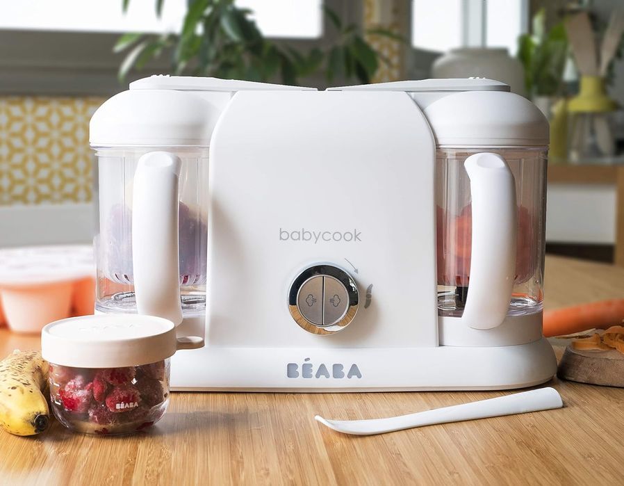 Robot Parowar Do Gotowania Dla Niemowląt Beaba Babycook Duo - 4 W 1
