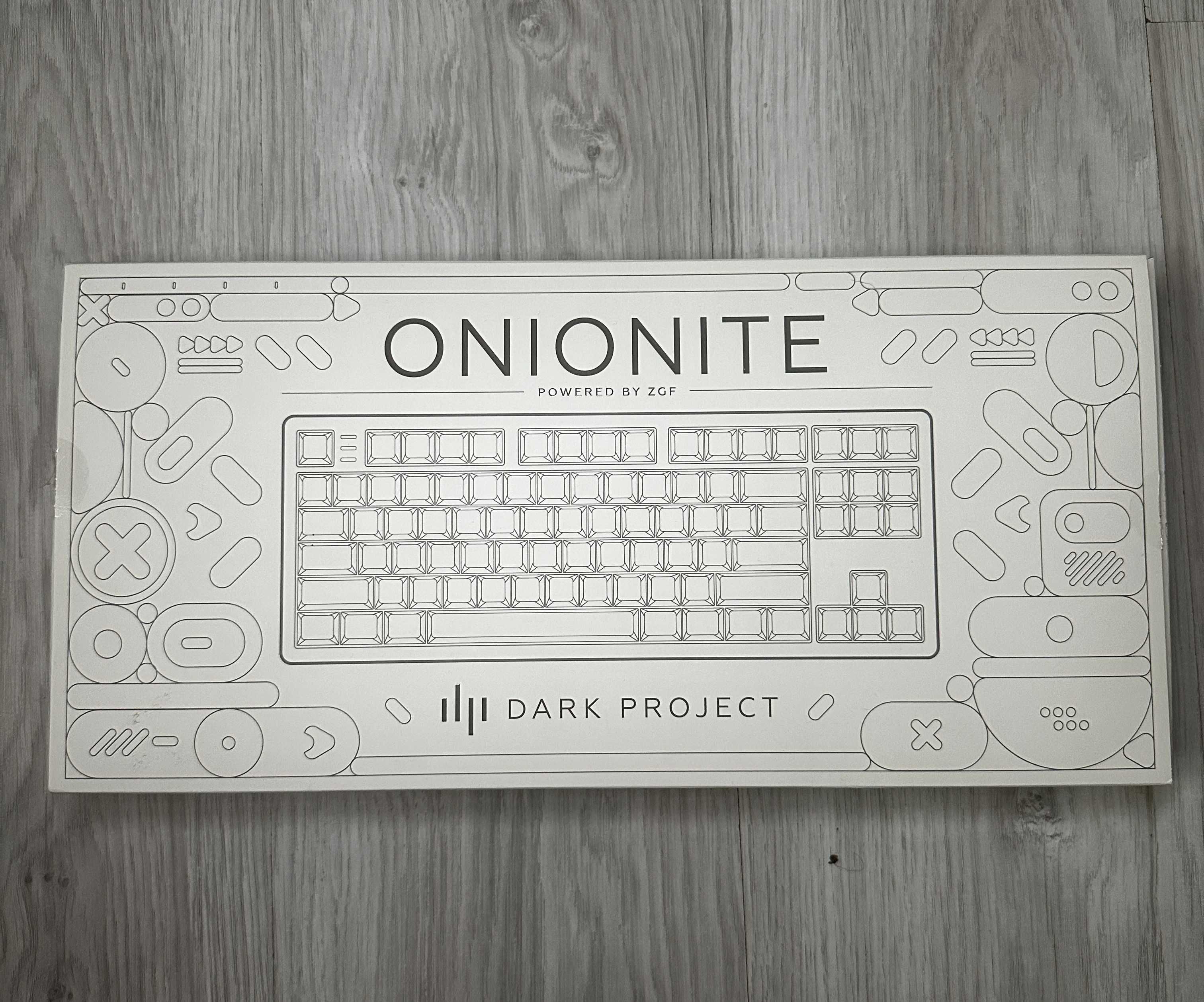 Klawiatura mechaniczna Dark Project ALU87A Onionite G3MS Amber