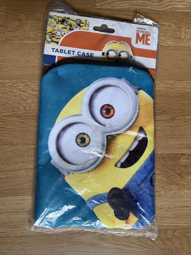 Etui case na tablet minionki nowy ochraniacz