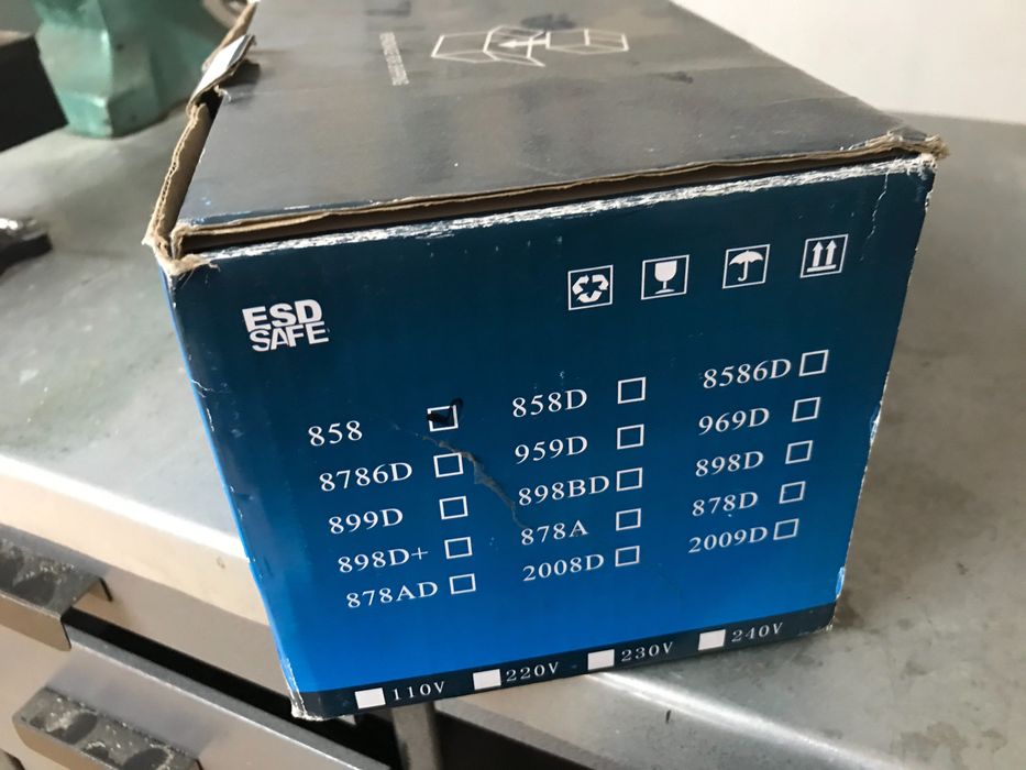 stacja lutownicza SMD 858