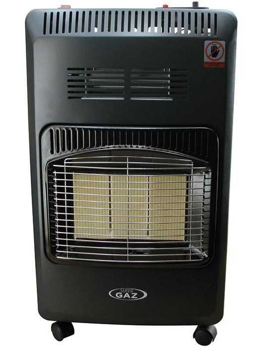 Газовий конвектор обігрівач інфрачервоний 4,5кВт Super Gaz turbo.