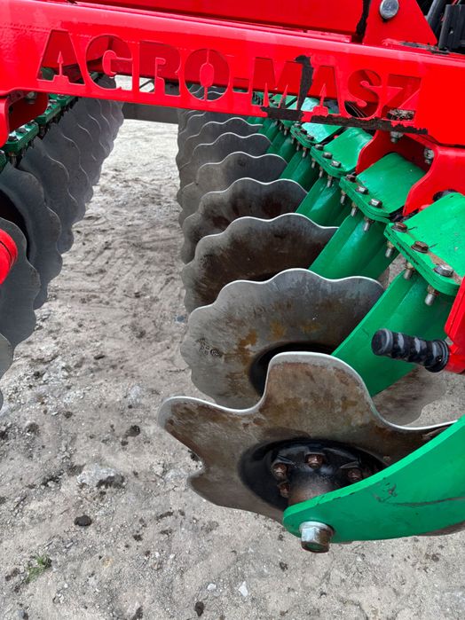 Brona talerzowa talerzówka Agro-Masz 3m