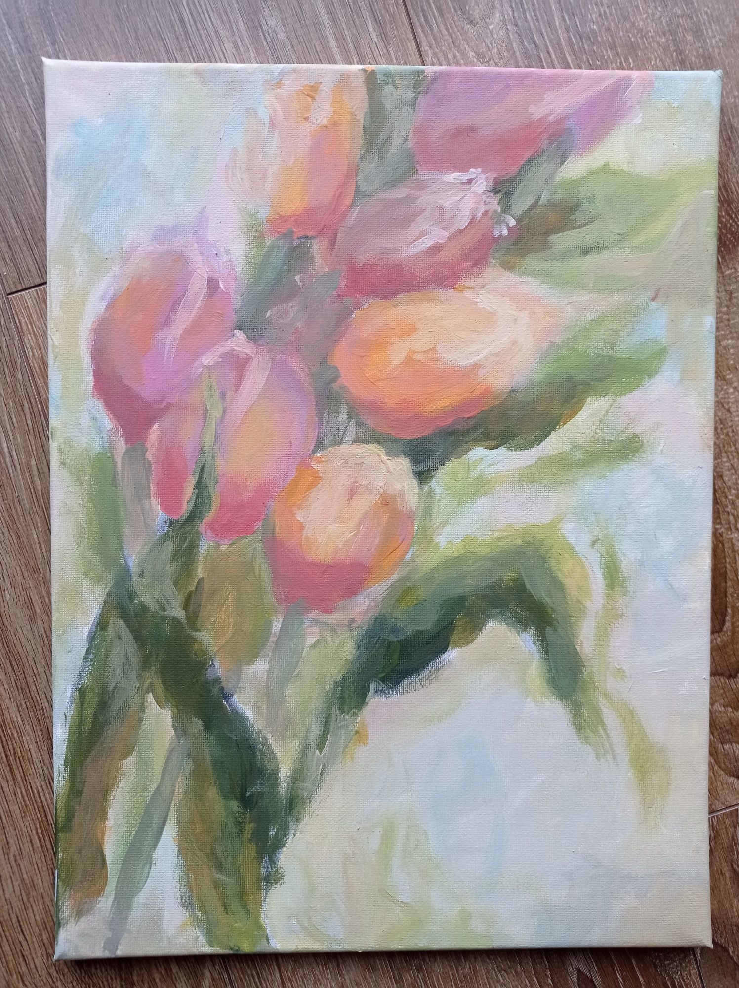 Obraz akrylowy, tulipany, 30x40cm