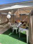 Pergola beje 3x3