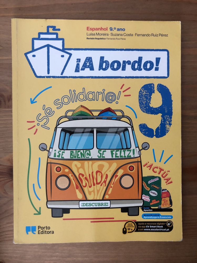 Manuais do 9.ºano + cadernos de atividades