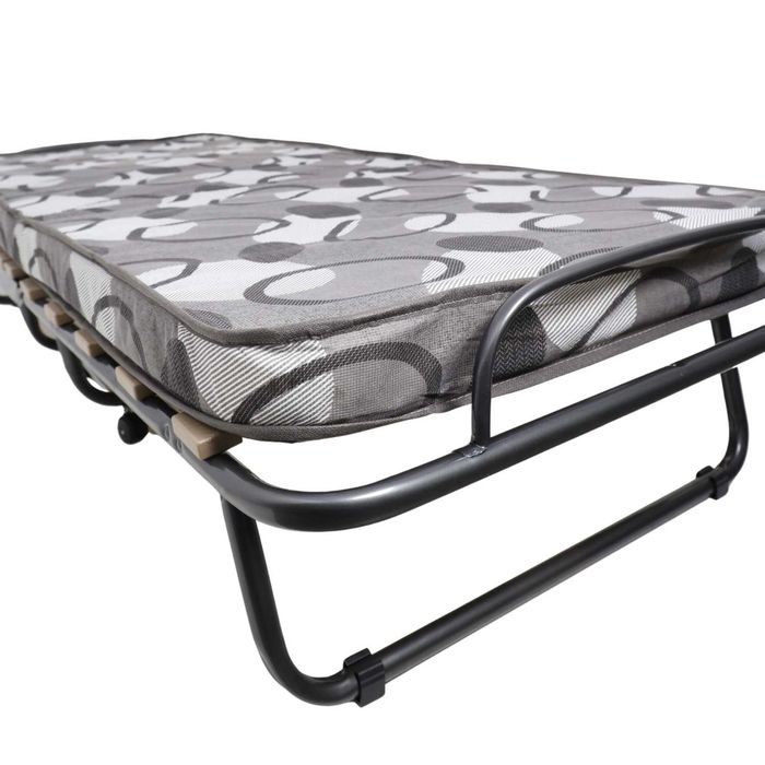 Łóżko Składane Polowe Wytrzymałe Materac 8Cm 80X190CM 140KG Certyfikat