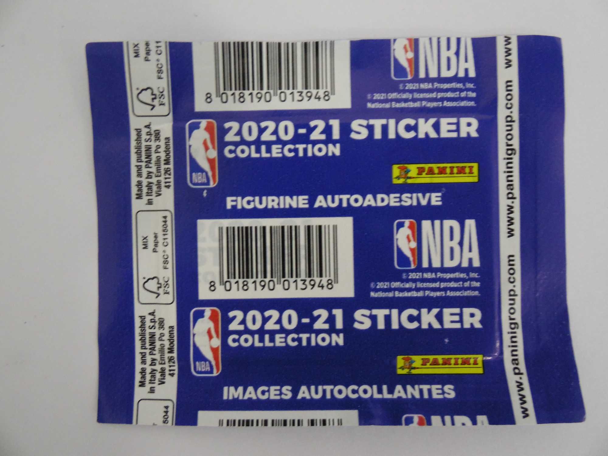 Colecção Panini NBA 2020-21
