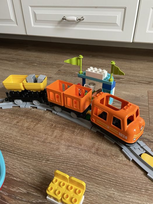 Lego duplo 10875 pociąg towarowy Warszawa