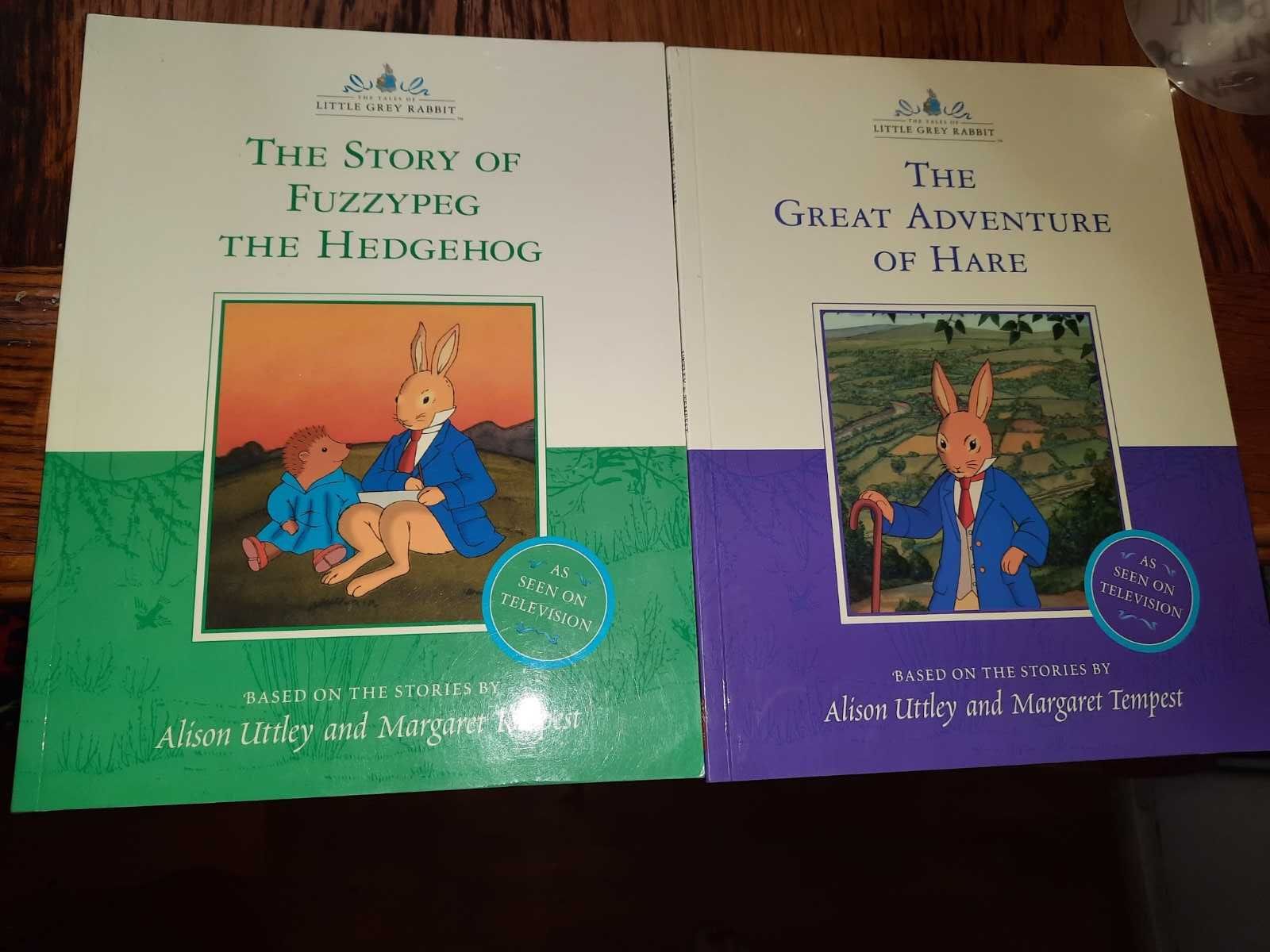 книга на английском набор из 2шт сказки кролик ALISON UTTLEY squirrel