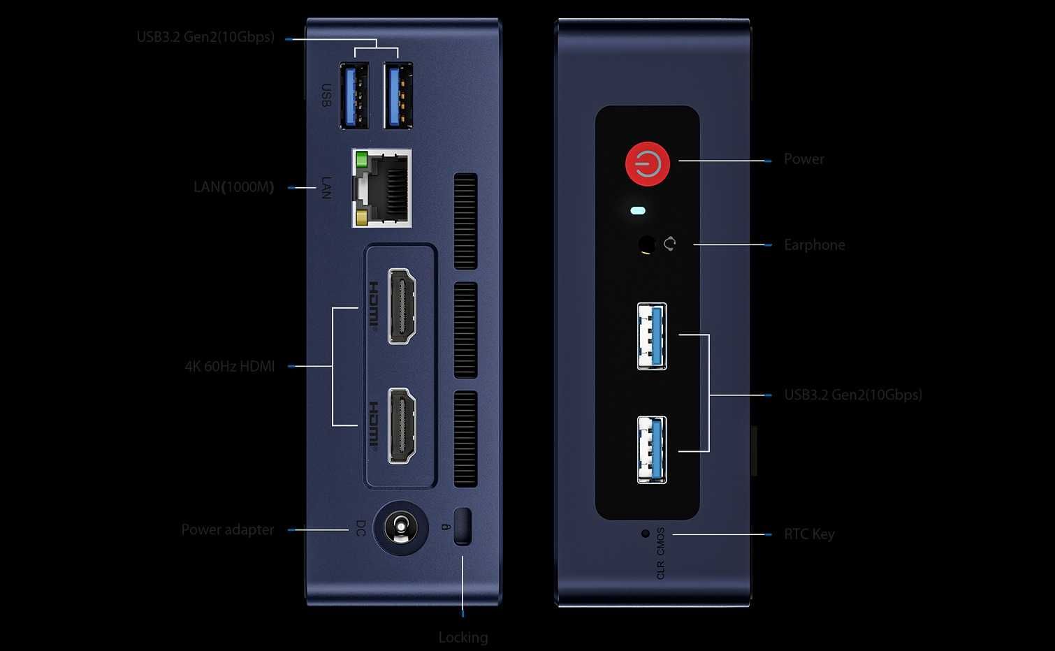 Мини ПК Beelink MINI S12 PRO [16/500 Гб]