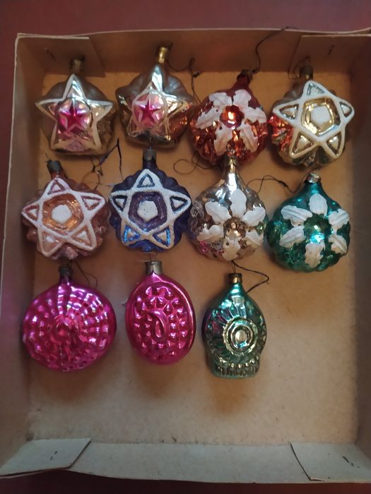 Ёлочные игрушки СССР