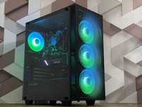 ПК Ryzen 5 5500/B450M-HDV/16gb/RX 5700 XT 8gb/500W/NVMe256/HDD500Gb