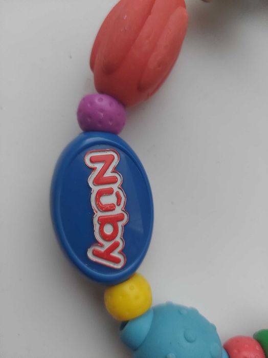 Успокаивающий прорезыватель Nuby Bug-a-Loop Teether 3 +