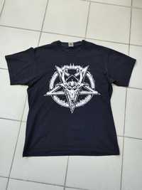 Koszulka T-shirt pentagram rock metal music r. L