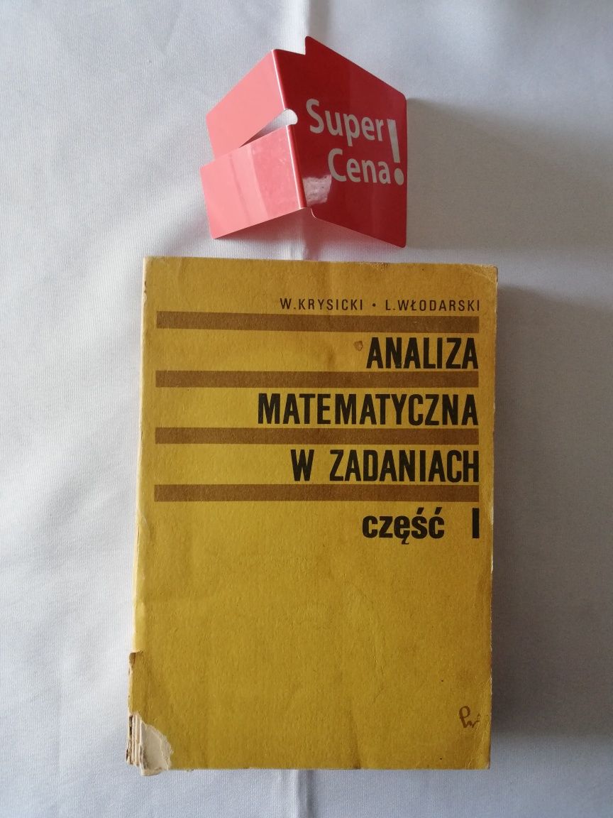 książka "analiza matematyczna w zadaniach" cz1