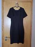 Vestido justo preto Zara