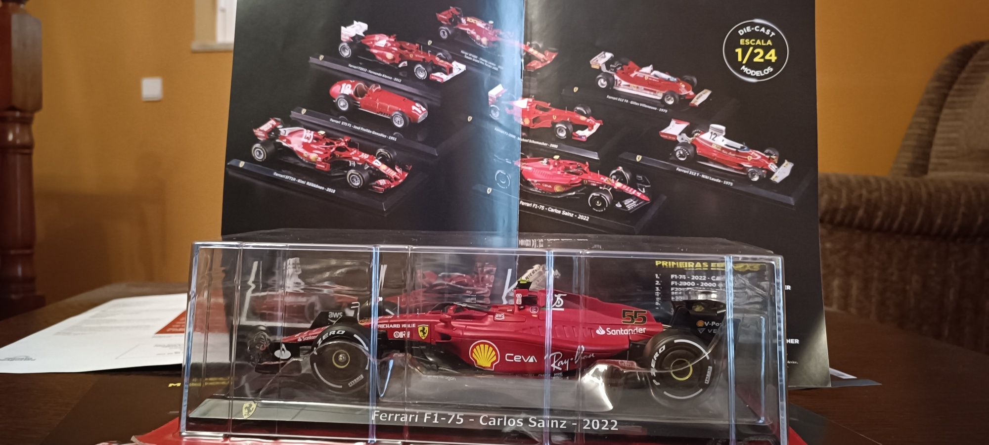 Vendo Ferrari F1-75-carlos sainz-2022