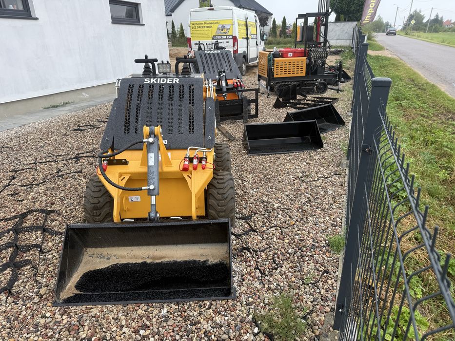 MiniŁadowarka SKID STEER SKIDER w460,kraft,excat,kingway