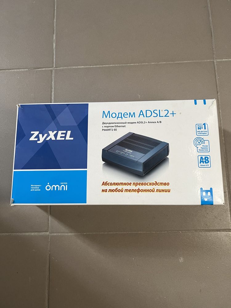 Модем ADSL2+ ZyXEL P-600