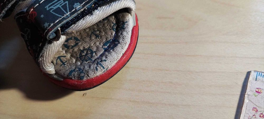 Sandália Beppi Menino Vermelho/Azul