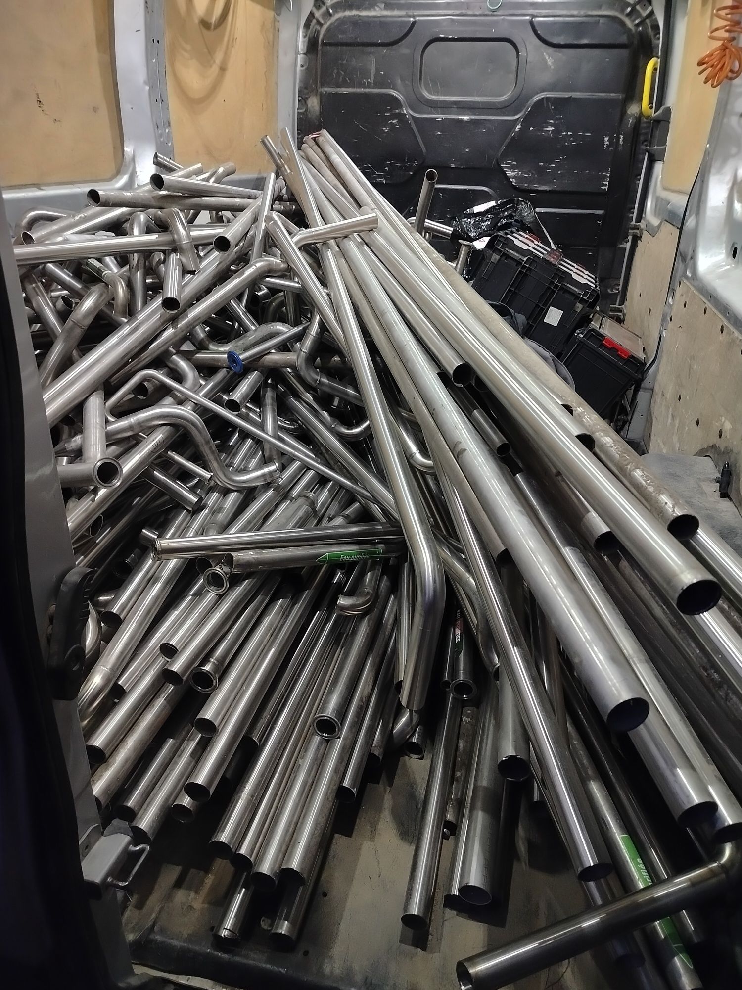 Rura nierdzewna nierdzewka 38/1.2 mm kolana kształtki balustrady stal