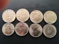 17 moedas de 25 escudos
