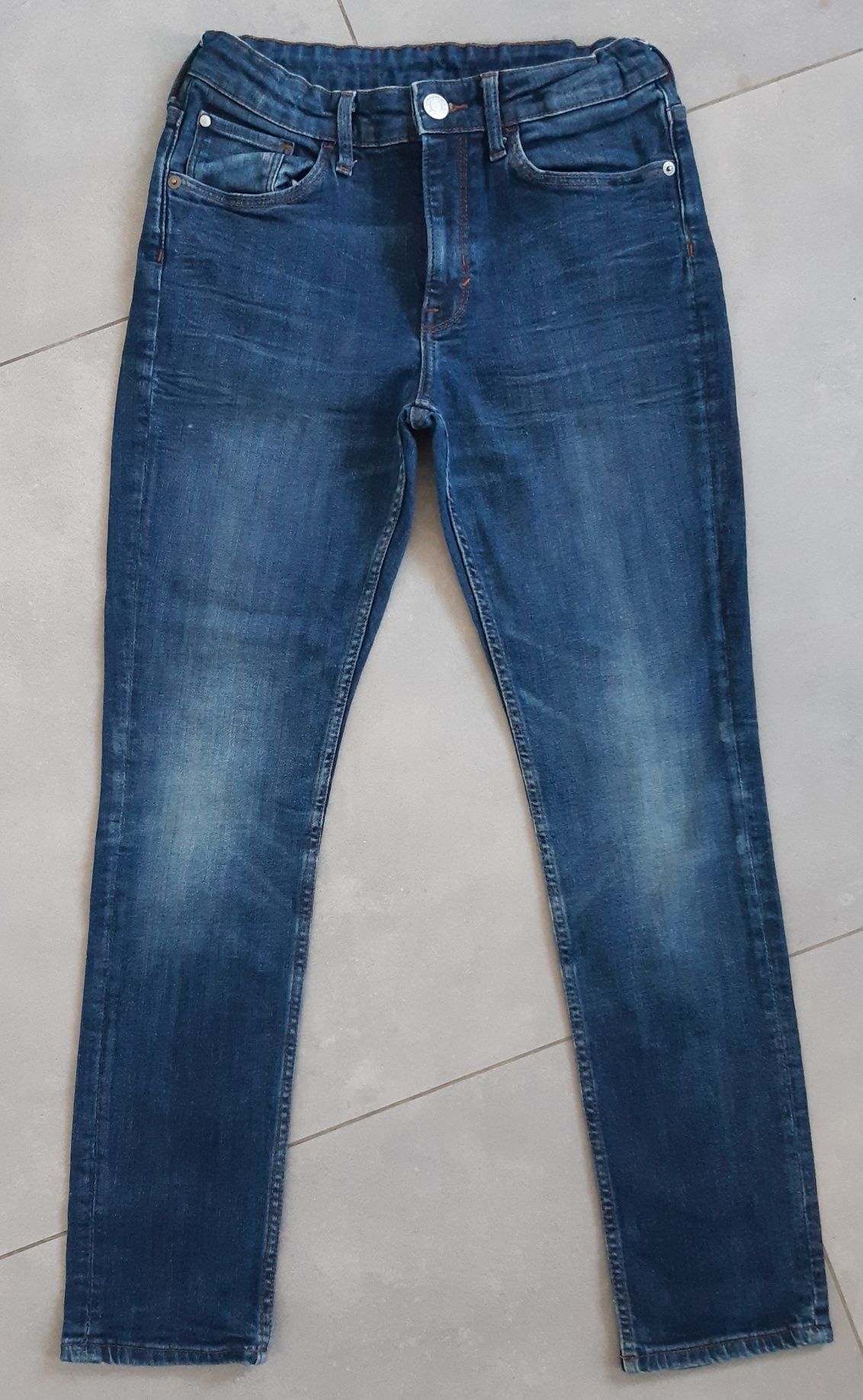 Jeansy H&M 164 spodnie dżinsowe HM jeansowe
