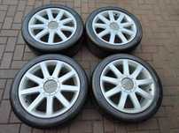 5x112 Koła ALU R17 AUDI A3 8P S-Line ET56 225/45 Sava Letnie 5mm Opony