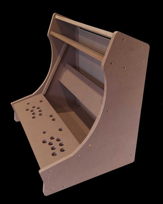 Bartop Arcade do złożenia 24" MDF 16mm automat retro mame diy