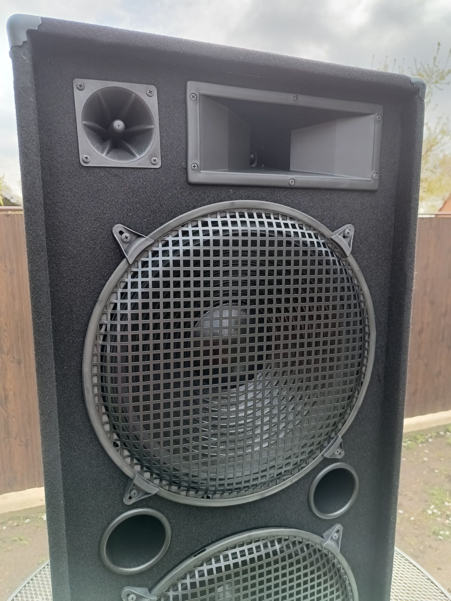 Auna PW-2522 MKII Пасивна колонка  2×PA 15" 38см 750ВтRMS З Німеччини