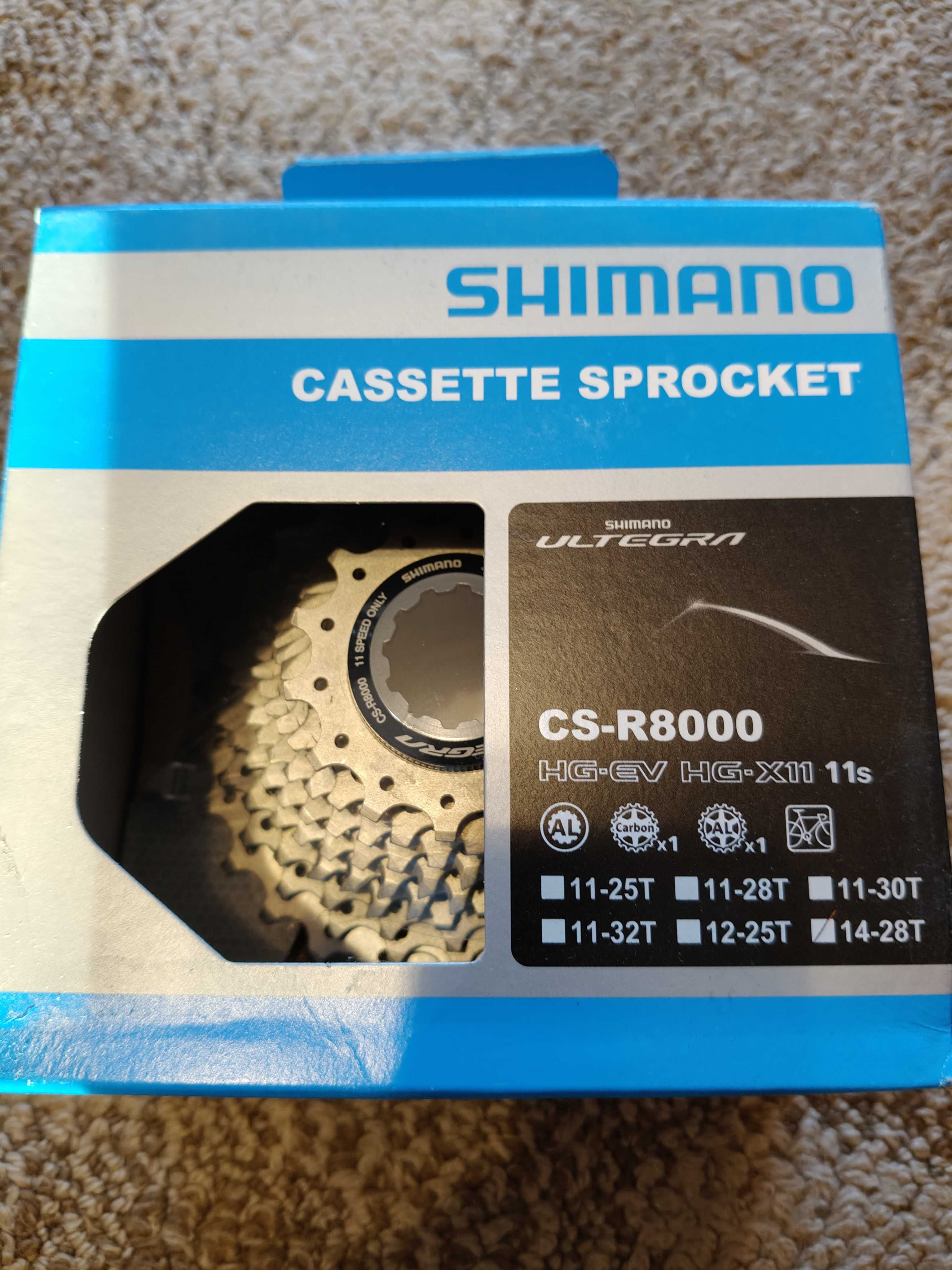 Касета Shimano CS-R8000-11 ULTEGRA 11-speed