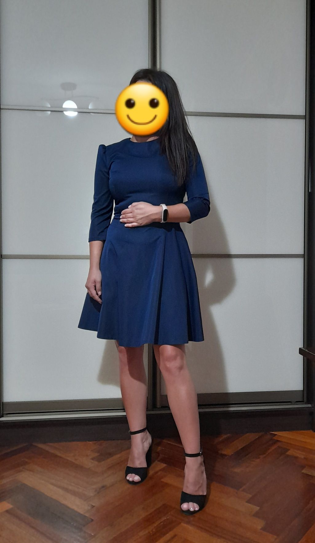 Сукня темно-синя