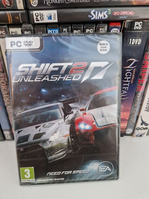 Need for speed Shift 2 unleashed PL nowa folia pc