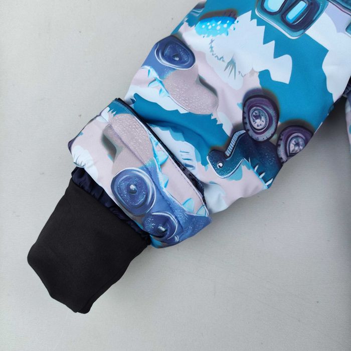 Зимовий роздільний дитячий термокомбінезон для хлопчика 2-5 років фліс