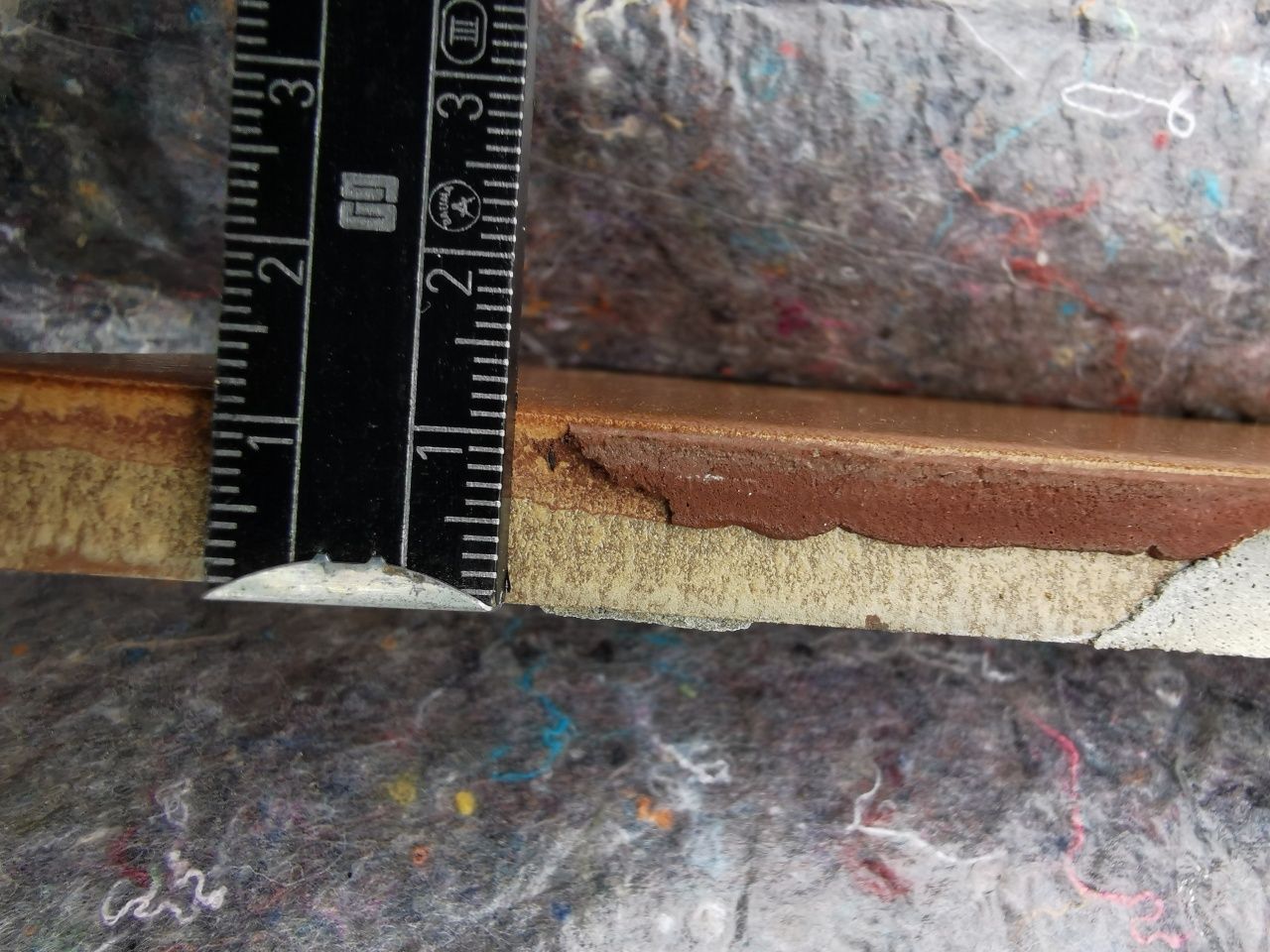 PARAPET ceramiczny płytki klinkierowe 10x20 cm, 4,2 metra bieżącego