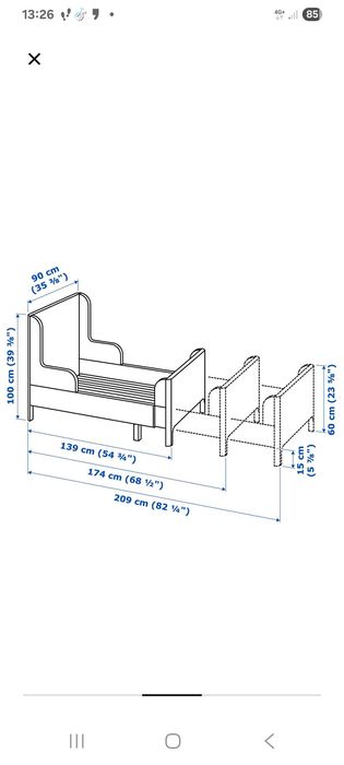 Łóżko które rośnie razem z dzieckiem