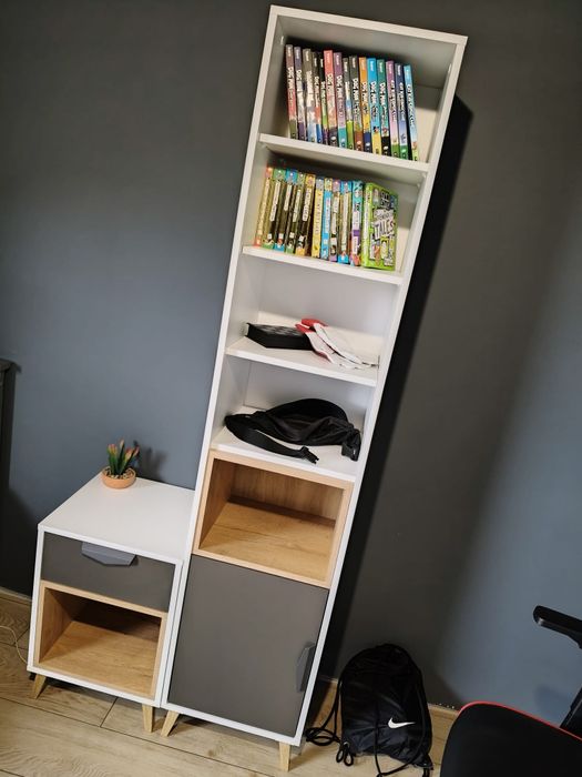 Jak Nowy Regał, szafka,