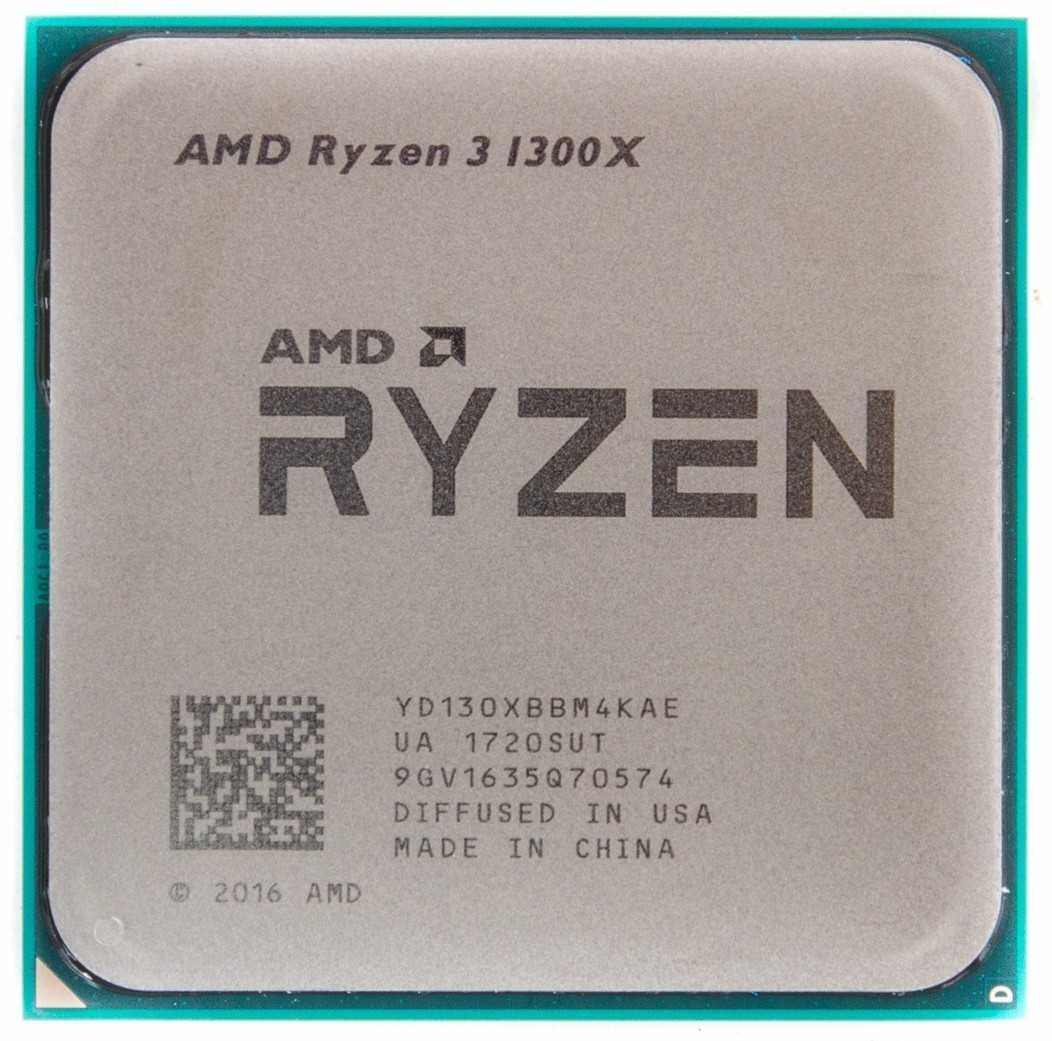 Процессор AMD AM4 Ryzen 3 1300X 4x3.40-3.70GHz 8mb Cashe 65W