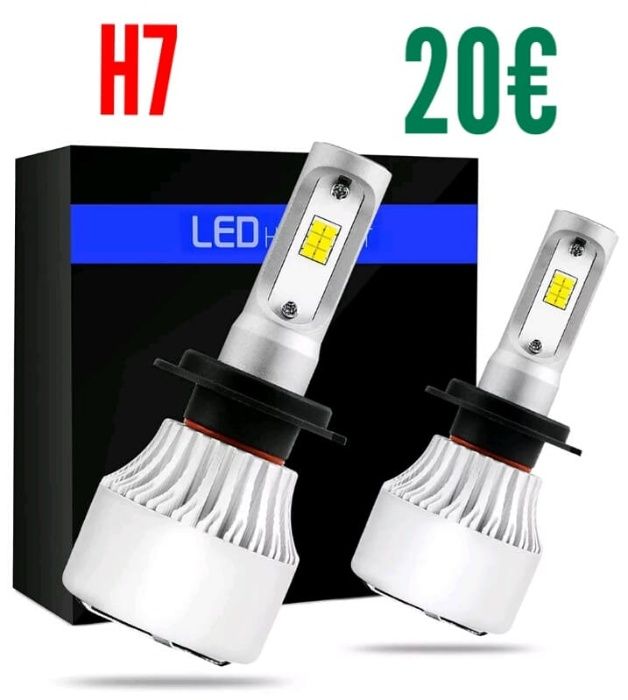 Kit lâmpadas led H7