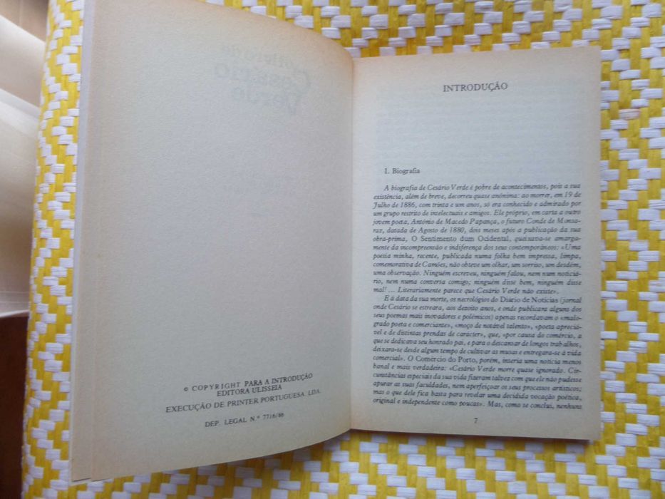 O Livro de Cesário Verde