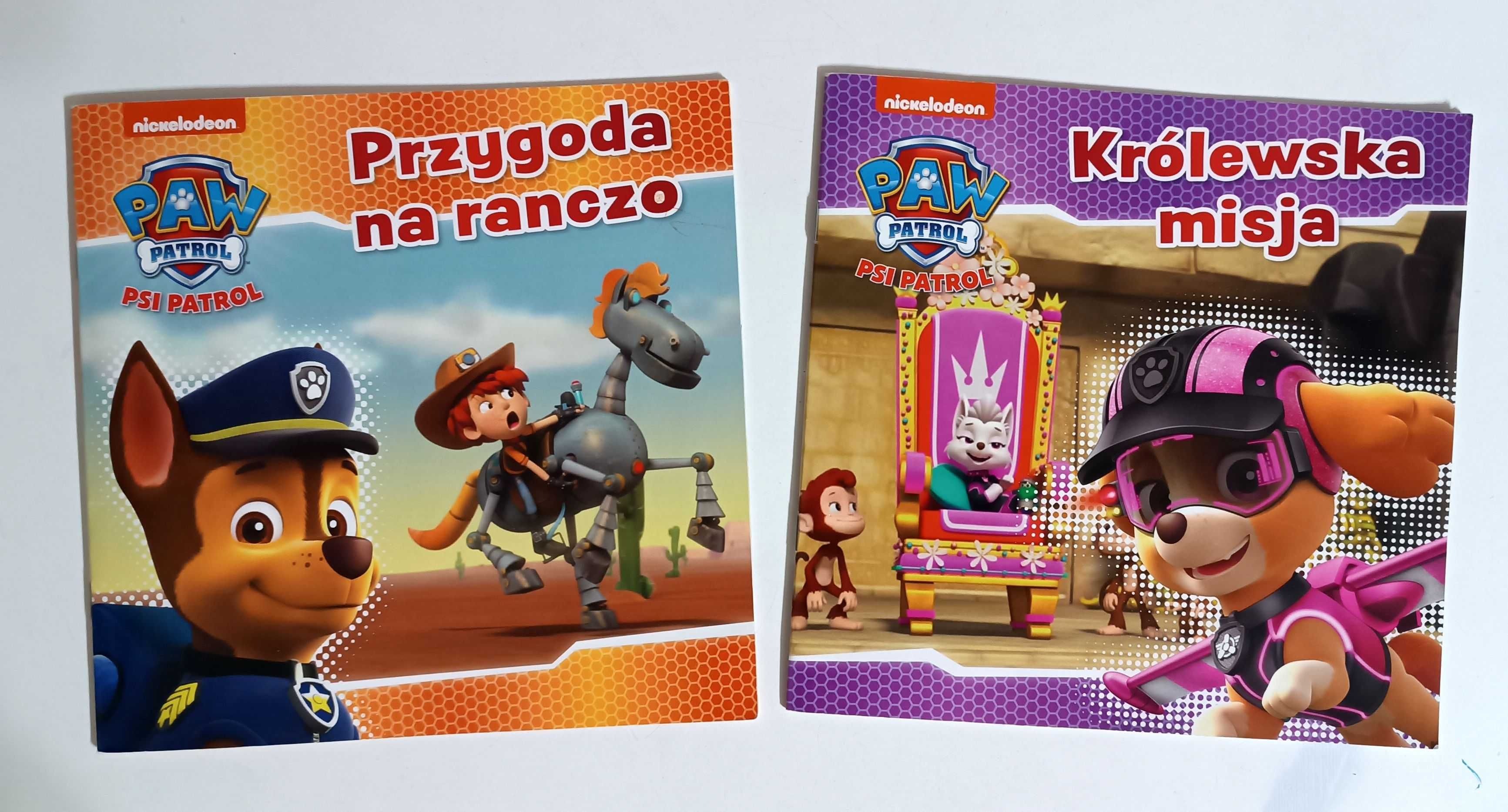 Książeczki "Psi Patrol" (4 sztuki)