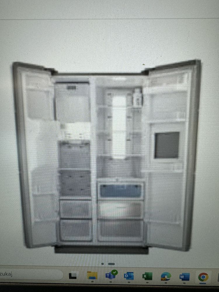 Lodówka Samsung RSH1KBRS Side by Side kostkarka i komora zero