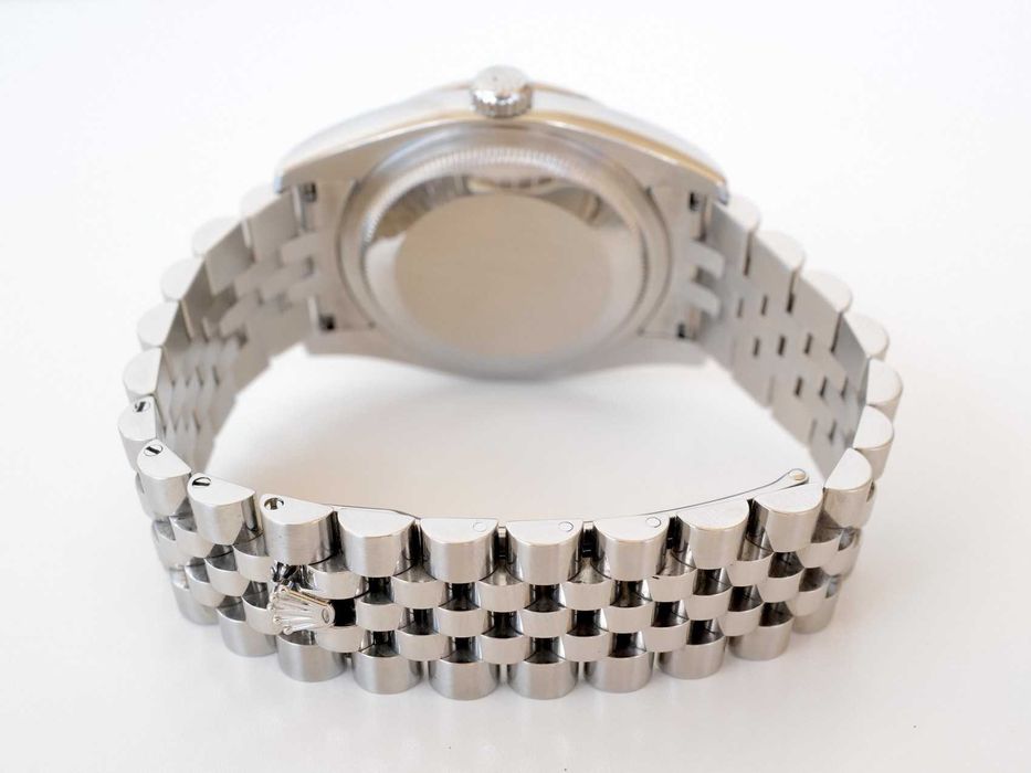 Rolex Datejust 36mm Jubilee Steel Silver Computer Diamond Dial Bezel