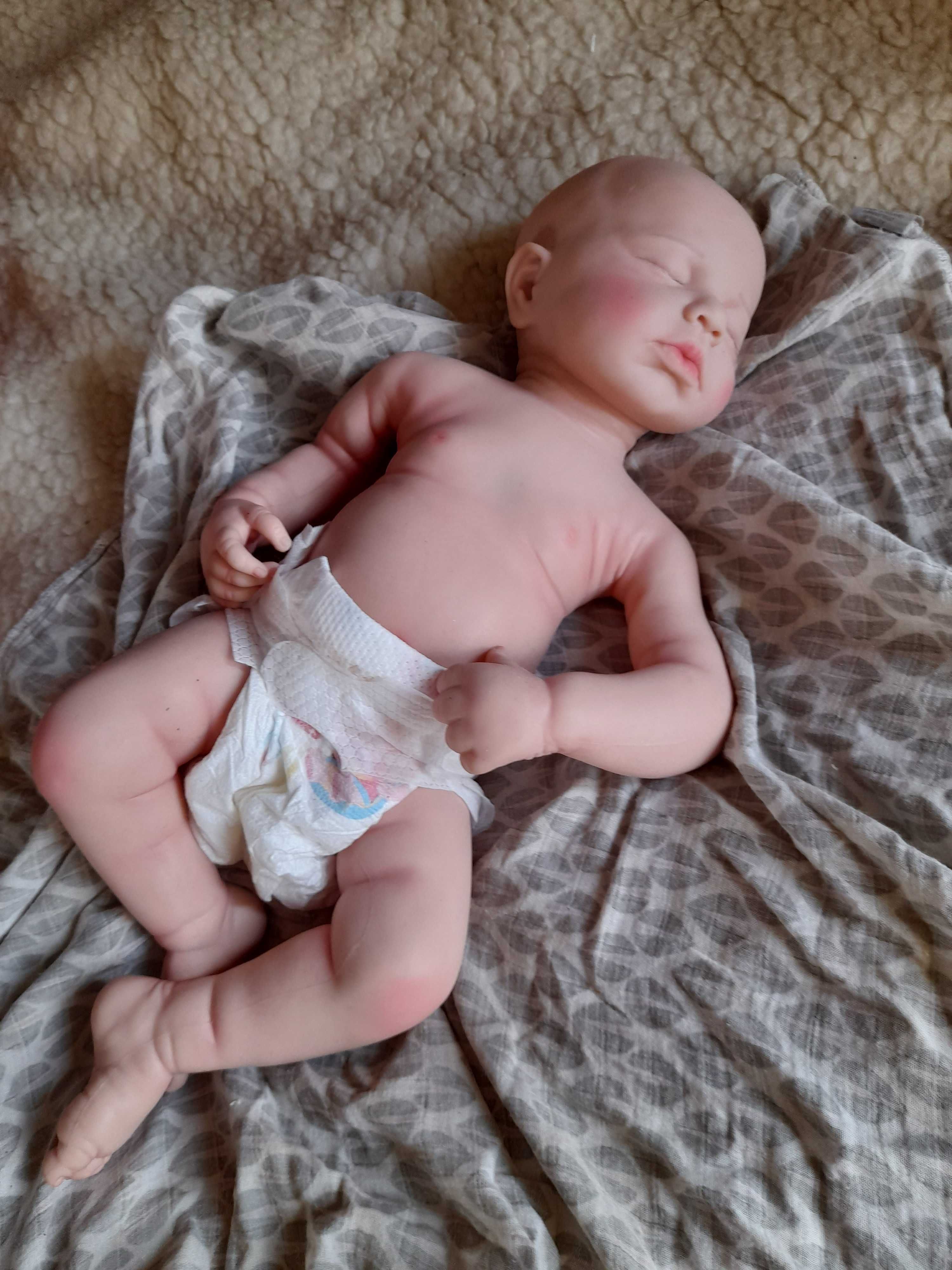 Silikonowa miękka lalka reborn